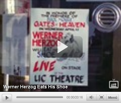 herzog se come su zapato por una apuesta