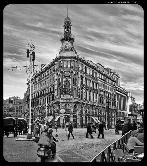 La Equitativa de la calle Sevilla. 1915 y 2009